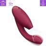 Бесконтактный клиторальный стимулятор WOMANIZER DUO 2 бордовый + Подарок