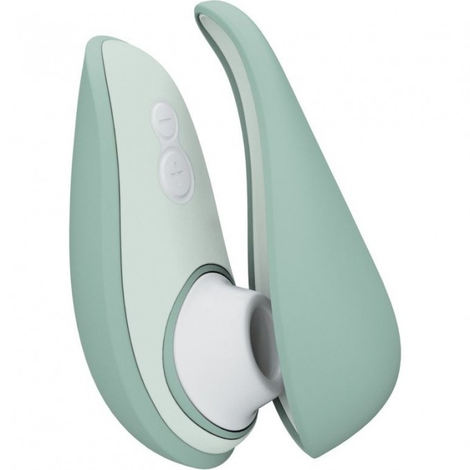 Бесконтактный клиторальный стимулятор WOMANIZER LIBERTY 2 серо-зеленый + Подарок WZ112SG2