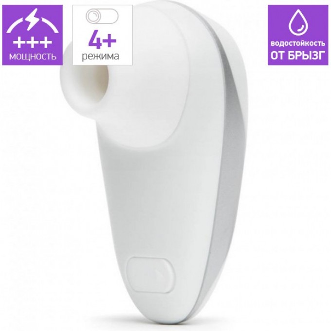 Бесконтактный клиторальный стимулятор WOMANIZER STARLET белый + Подарок WZ06JE0200
