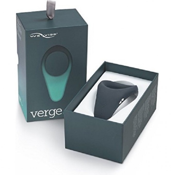 Эрекционное кольцо WOMANIZER We-Vibe Verge черное + Подарок SNVGSG6