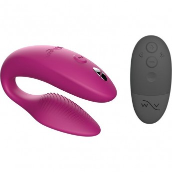 Вибратор для пар WOMANIZER We-Vibe Sync 2 розовый + Подарок