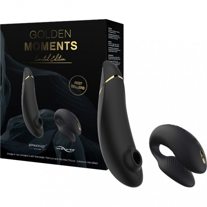 Набор GOLDEN MOMENTS: WOMANIZER PREMIUM 2 + WE-VIBE CHORUS + Подарок SNCK2SG9